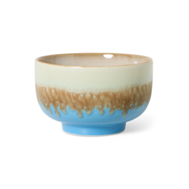 HKliving® - Ceramic 70's Noodle Bowl - Azure (KST0113)