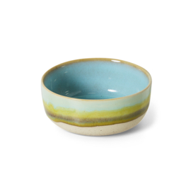 HKliving® - Ceramic 70's Dessert Bowl - Glint (KST068)