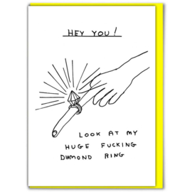 David Shrigley - Huge Fucking Diamond Ring