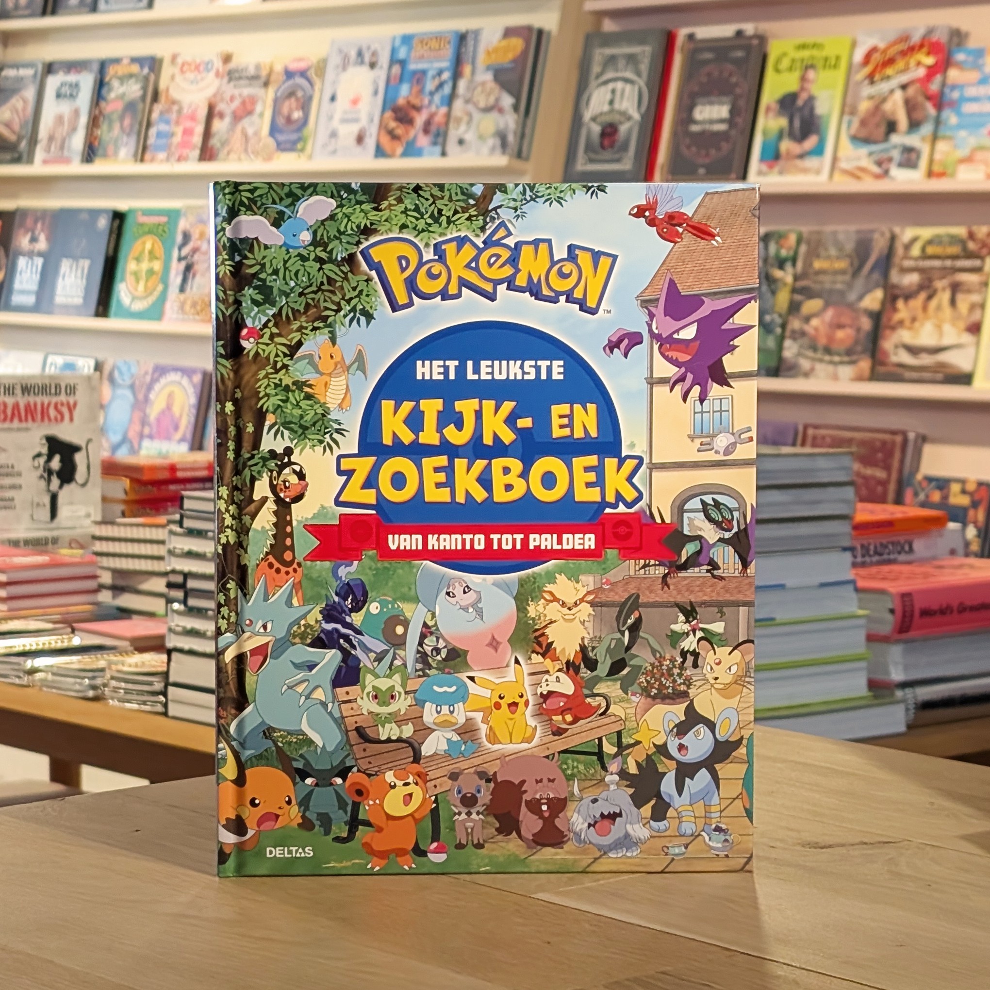 Pokémon - Het Leukste Kijk- en Zoekboek - Van Kanto Tot Palder