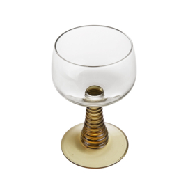 HKliving® - Swirl Wine Glass High - Green (AGL4428)