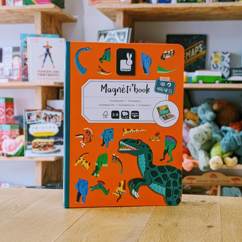 Magnéti'book Dinosaures, 40 magnets