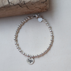 Armband dames | Saar | Zilver | Met naam