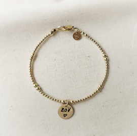 Moederdag cadeau | Armband Pip | GOUD - GOLD FILLED