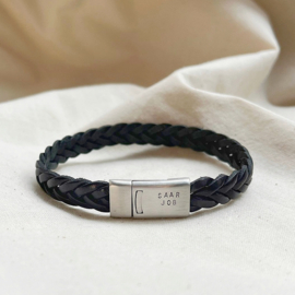 Vaderdag cadeau | Armband met naam | Charlie | Mat | RVS