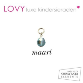 LOVY Swarovski geboortesteen 6 MM