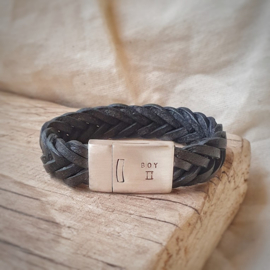 Armband heren | Jeroen | Mat | RVS