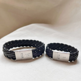 Armband met naam | Jan | Mat | RVS