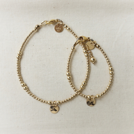 Armband met letter | Pip | GOUD - GOLD FILLED