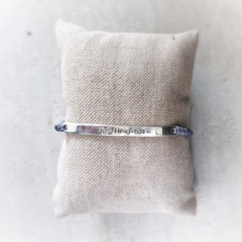 Armband Suus | 45 mm |  Zilver