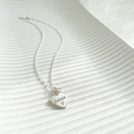 LOVY Naamketting heart