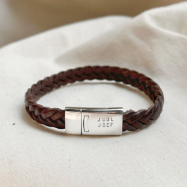 Armband met naam | Mees | Glans | RVS