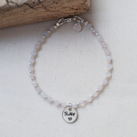 Armband met naam | Evelien | Zilver