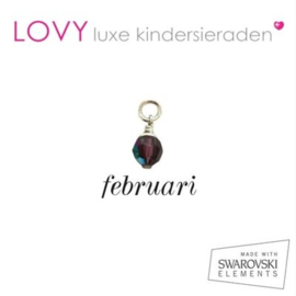 LOVY Swarovski geboortesteen 6 MM