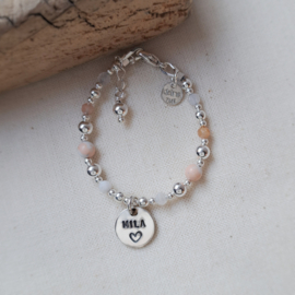 Moederdag cadeau | armband Louise | Zilver