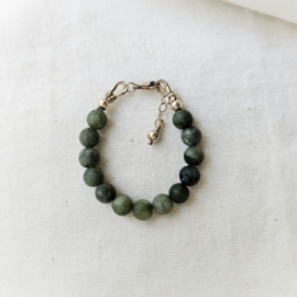 Armband Midas - groene kwarts | GOUD - GOLD FILLED