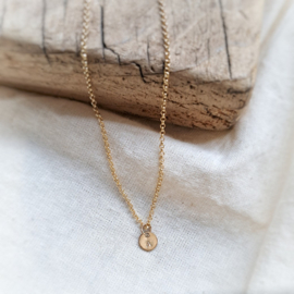 Ketting letter |  Rond 6 mm | GOUD - GOLD FILLED