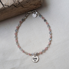 Armband met naam | Lucy | Zilver