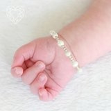 Armband met naam | Pure baby | Zilver