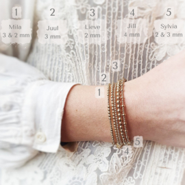 Armband dames goud | Mila