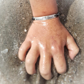 SOS armband  groot | Mat