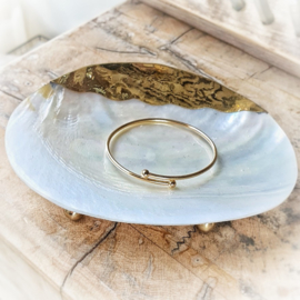 Gouden armband | Dames | Gouden bangle