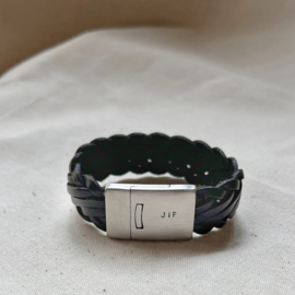 Vaderdag cadeau | Armband met naam | Jan | Mat | RVS