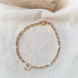 Moederdag cadeau | Armband  Bibi | Goud