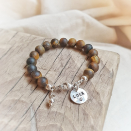 Armband met naam | Ian | Zilver