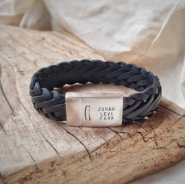 Armband heren | Jan | Mat | RVS