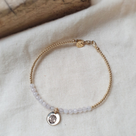 Moederd cadeau | Armband Celine | Rozenkwarts