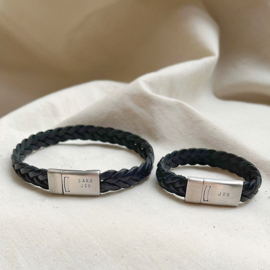 Armband heren | Charlie | Mat | RVS