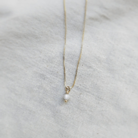 Moederdag cadeau | Ketting geboortesteen | 4 mm | GOUD - GOLD FILLED