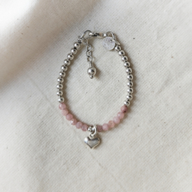 Armband Rhodochrosiet | .925 ZILVER