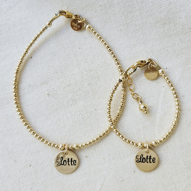 Armband met naam | Lieve | GOUD - GOLD FILLED