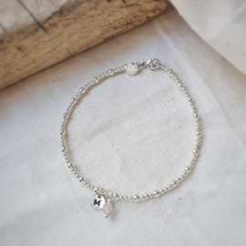 Moederdag cadeau | Armband  Sylvia | Zilver