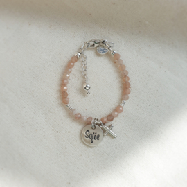 Communie cadeau | communie armband | Zilver  | Annemae