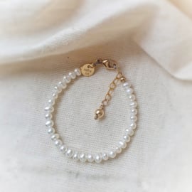 Baby armbandje goud | Lotte