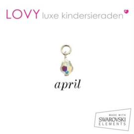 LOVY Swarovski geboortesteen 6 MM