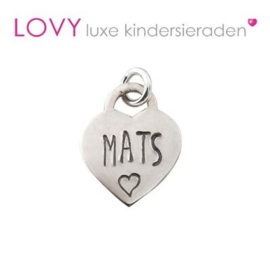 LOVY naambedel hart 15 mm