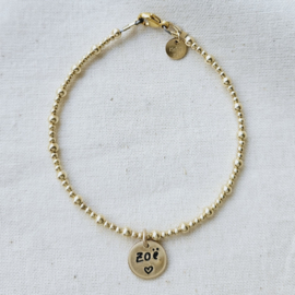 Moederdag cadeau | Armband Sylvia | GOUD - GOLD FILLED