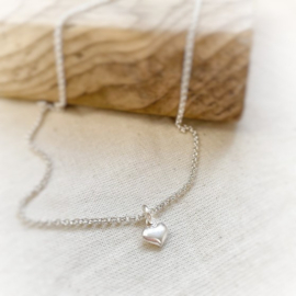 Ketting hartje | 6 mm | .925 ZILVER