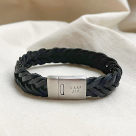 Armband met naam | Jeroen | Mat | RVS