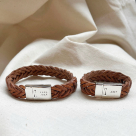 Armband heren | Jip | Glans | RVS