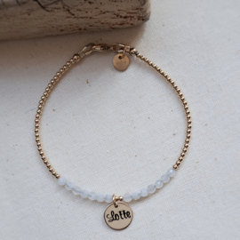 Armband met naam | Maaike | Goud