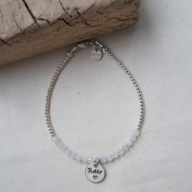 Armband met naam | Maaike | Zilver