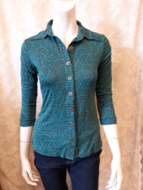 Lilou blouse turqoise