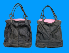 recycled leather jacket