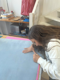Workshop kinderfeestje leren tasje maken
