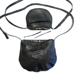 recycled leather jacket